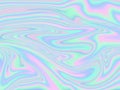 Holographic abstract background in pastel, neon color . Vector i