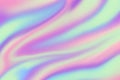 Holographic background. Iridescent hologram texture. Holography chrome foil colors. Abstract vector backdrop