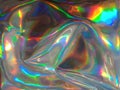 Holographic bright rainbow multicolor background.