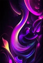 holographic colored abstract background