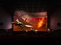 Holographic 3D cinema