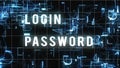 Digital Login Password Image