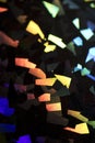 Holographic Disco Abstract Shiny Rainbow Background
