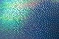 Holographic fantasy blue purple abstract texture with selective focus, rainbow vibrant gradient background for banner, backdrop