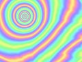 Holographic foil background Rainbow circle pattern Royalty Free Stock Photo