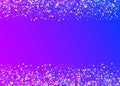 Holographic Glare. Bokeh Glitter. Kaleidoscope Tinsel. Laser Ban Royalty Free Stock Photo