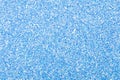 Holographic glitter background, your new texture in elegant light blue tone as part of your design.