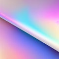 Holographic gradient abstract Image, iridescent folded surface, AI Generated Royalty Free Stock Photo