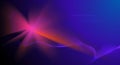 Vector illustration abstract wavy, wave, line and blurred gradient mesh in bright color background. Royalty Free Stock Photo