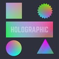 Holographic gradient tags