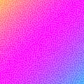 Holographic gradient texture. Abstract Turing ornament halftone reaction diffusion psychedelic background