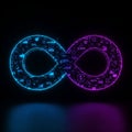 Holographic Infinity Loop with Business Metrics Embedded