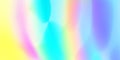 Holographic iridescent background, holograph foil texture. Vector color gradient of abstract rainbow mesh blend for hologram