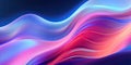 Holographic and iridescent waves with fluid curves - AI Generated