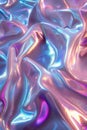 Holographic Purple Liquid abstract background