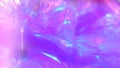 A holographic rainbow unicorn pastel purple pink teal colors abstract background. Optical crystal prism flare beams Royalty Free Stock Photo