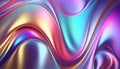 Holographic iridescent background by Generative AI