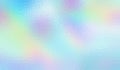 Holographic texture. Rainbow foil. Iridescent, background. Holo gradient. Hologram shine effect. Pearlescent metal sparkly surface Royalty Free Stock Photo