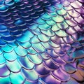 Holographic texture. Rainbow foil. Iridescent, background. Holo gradient. Hologram shine effect. Pearlescent metal sparkly surface Royalty Free Stock Photo