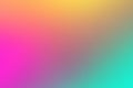 Holographic unicorn colorful gradient. Trendy colorful neon blurred background. Smooth bright gradients