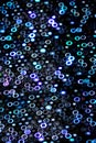 Holographic Vibrant and Colourful Disco Circles that are Shiny for Background Royalty Free Stock Photo