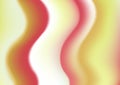 Holographic waves motion, liquid textile, warm colorful desert c