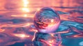 holographit 3 d rendering,Glowing digital orb with advanced interface design on a high-tech circuit background