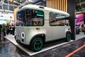 HOLON Mover autonomous fully electric mover at the IAA Mobility 2023 motor show in Munich, Germany - September 4, 2023