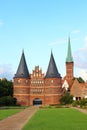 Holsten Gate, Lubeck, Germany