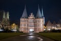 Holstentor luebeck in north Germany