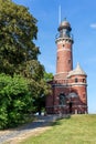 Holtenau Lighthouse Royalty Free Stock Photo