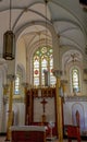 Holy Ange`s Roman Catholic Church Interior Royalty Free Stock Photo