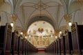 Holy Ange`s Roman Catholic Church Interior Royalty Free Stock Photo