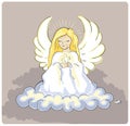 Holy angel Royalty Free Stock Photo