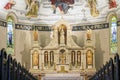 Holy Angel`s Roman Catholic Church Altar Royalty Free Stock Photo