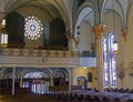 Holy Angel`s Roman Catholic Church Interior Royalty Free Stock Photo