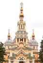 Holy Ascension Cathedral. Almaty, Kazakhstan Royalty Free Stock Photo