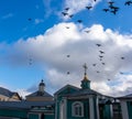 Holy Dormition Cathedral in Smolensk, Russia. Assumption cathedral. Epiphany Cathedral