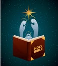 Holy bible design Royalty Free Stock Photo