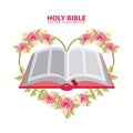 Holy bible design Royalty Free Stock Photo