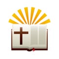 Holy bible design Royalty Free Stock Photo