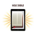 Holy bible design Royalty Free Stock Photo