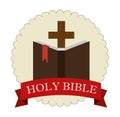 holy bible design Royalty Free Stock Photo
