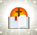 holy bible design Royalty Free Stock Photo