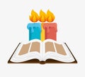 holy bible design Royalty Free Stock Photo