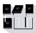 Holy bible design Royalty Free Stock Photo