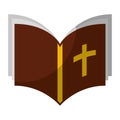 Holy bible isolated icon