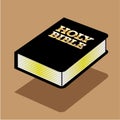 Holy Bible Vector Royalty Free Stock Photo
