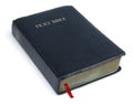 Holy Bible on white Royalty Free Stock Photo