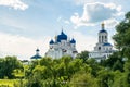 Holy Bogolyubovo Monastery in sunny summer day, Vladimir region, Russia.